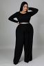 Kira K Two Piece-Set (BLACK)