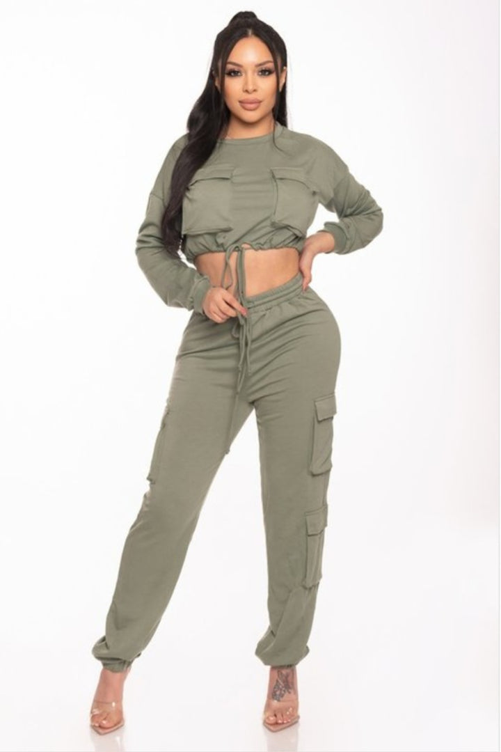 Kira K's Two-Piece Jogger Set