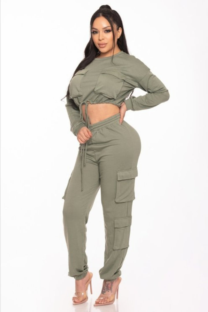Kira K's Two-Piece Jogger Set