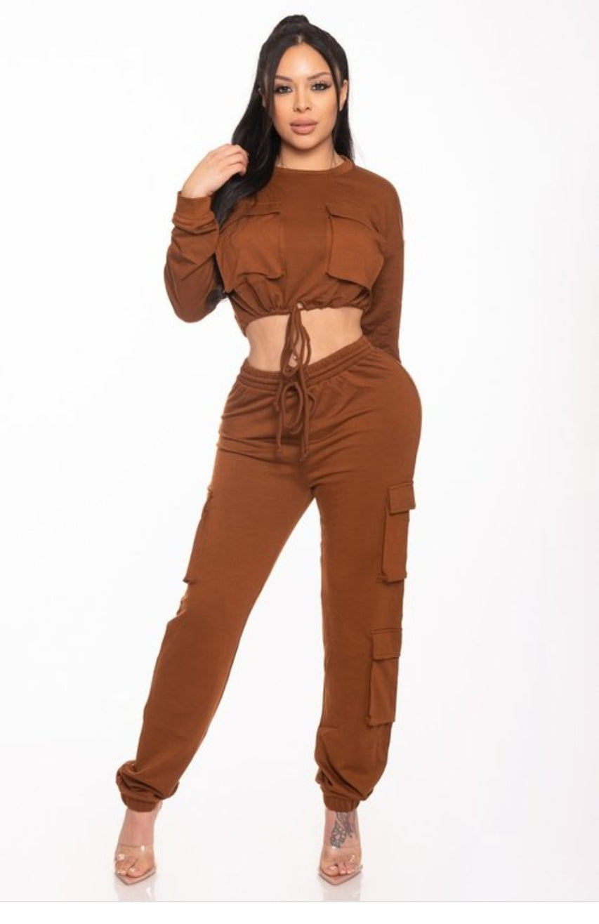 Kira K's Two-Piece Jogger Set