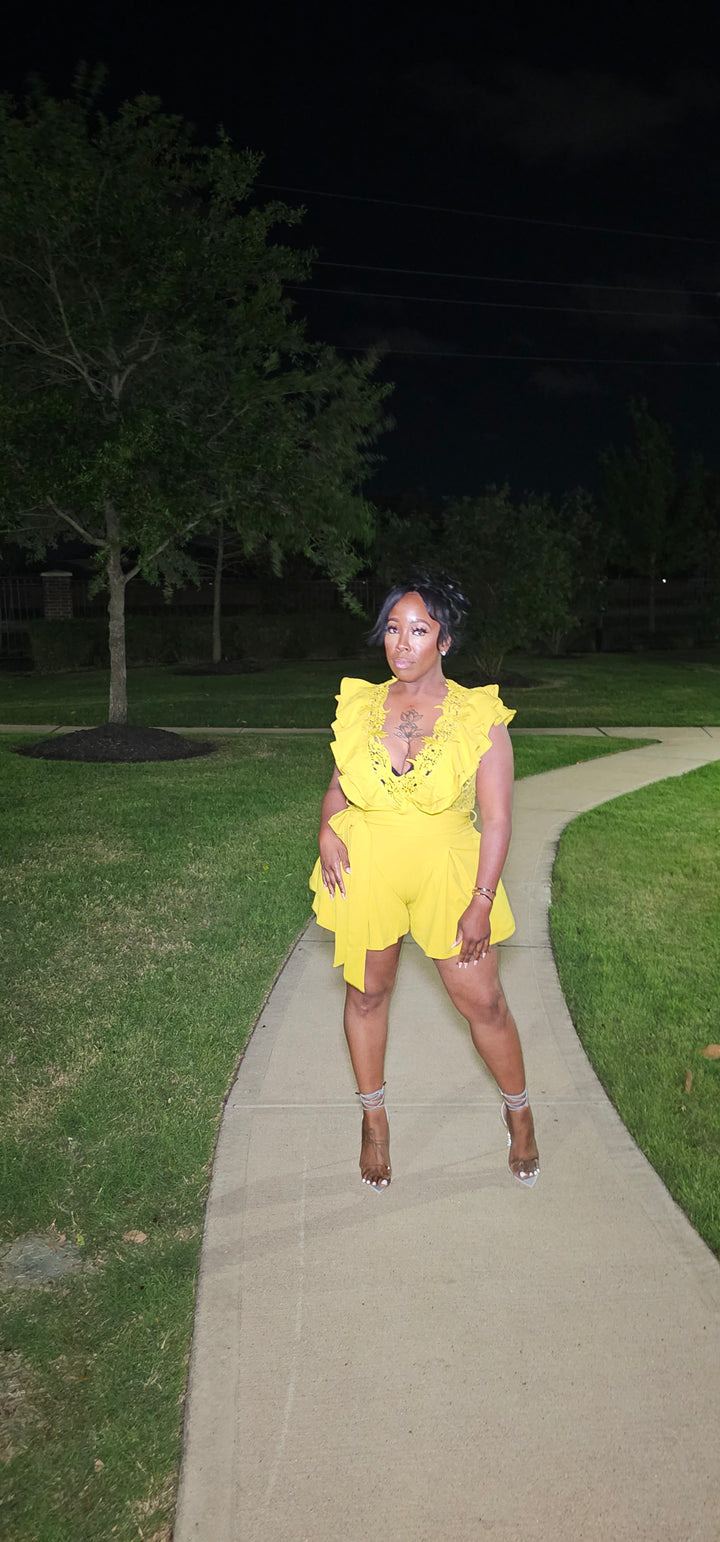 Sun-Kissed Ruffle Romper