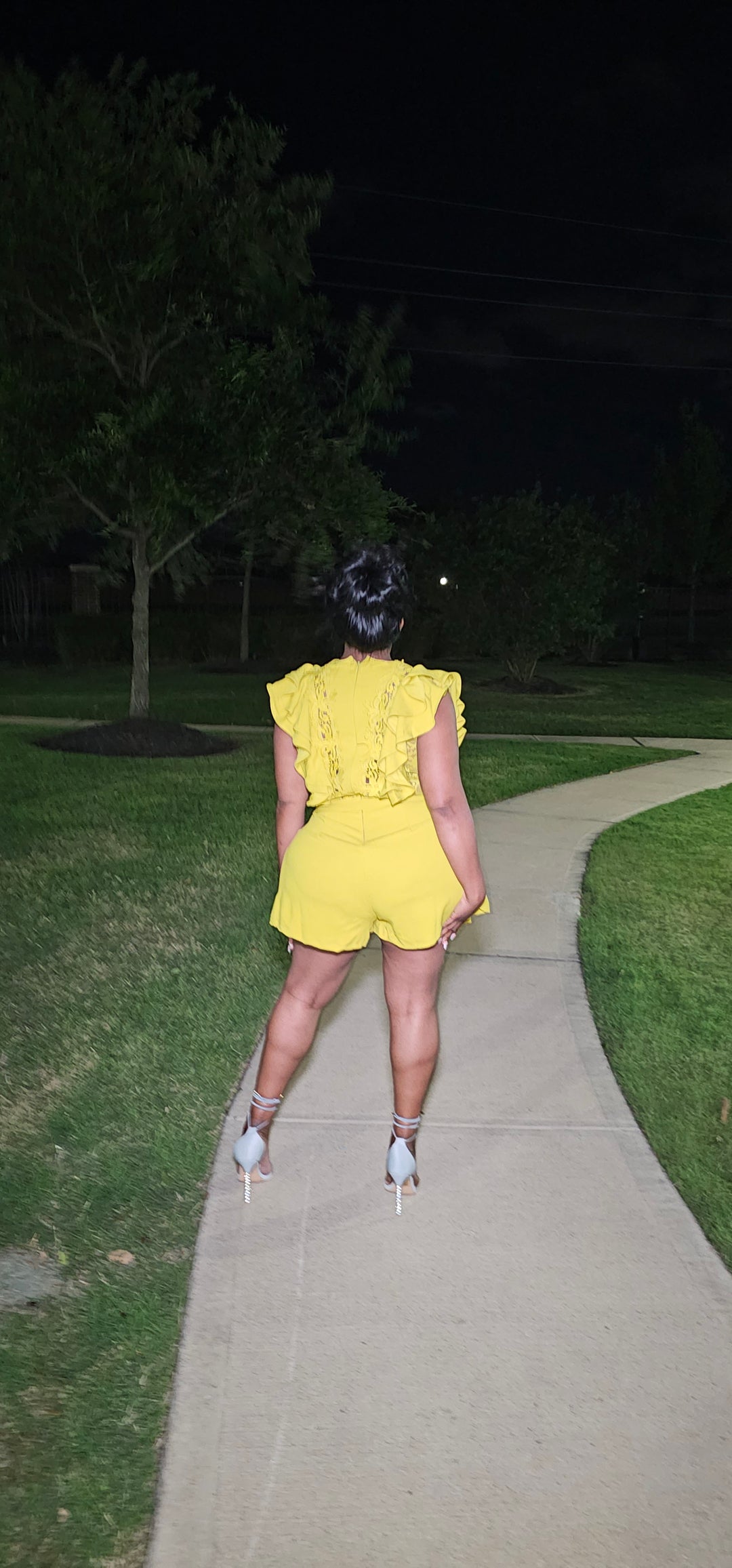 Sun-Kissed Ruffle Romper