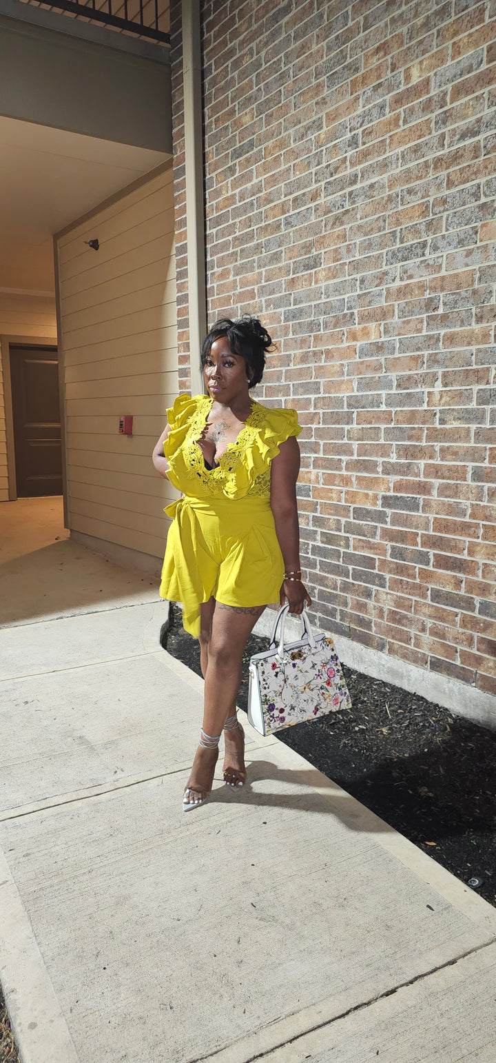 Sun-Kissed Ruffle Romper
