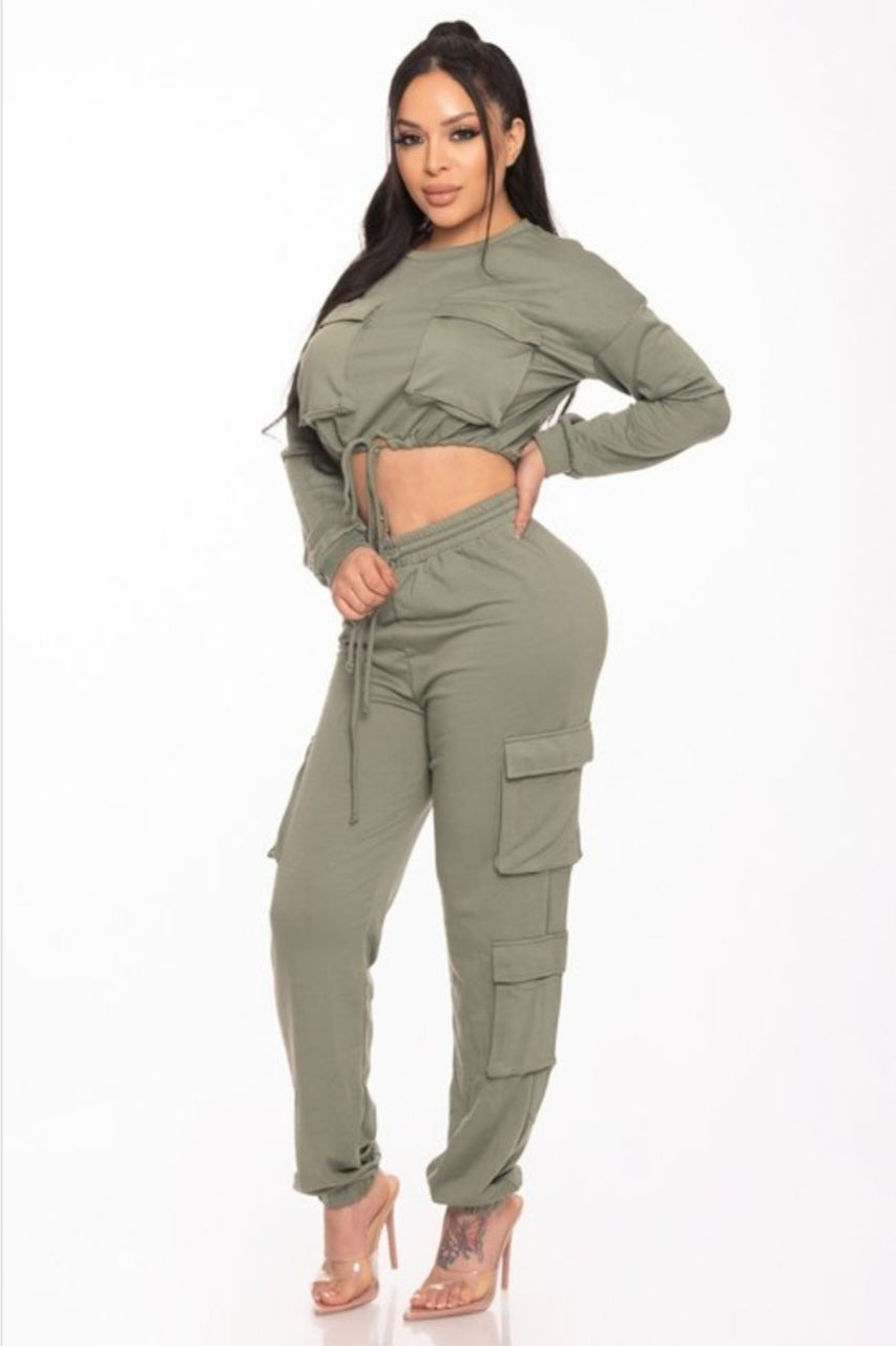 Kira K's Two-Piece Jogger Set